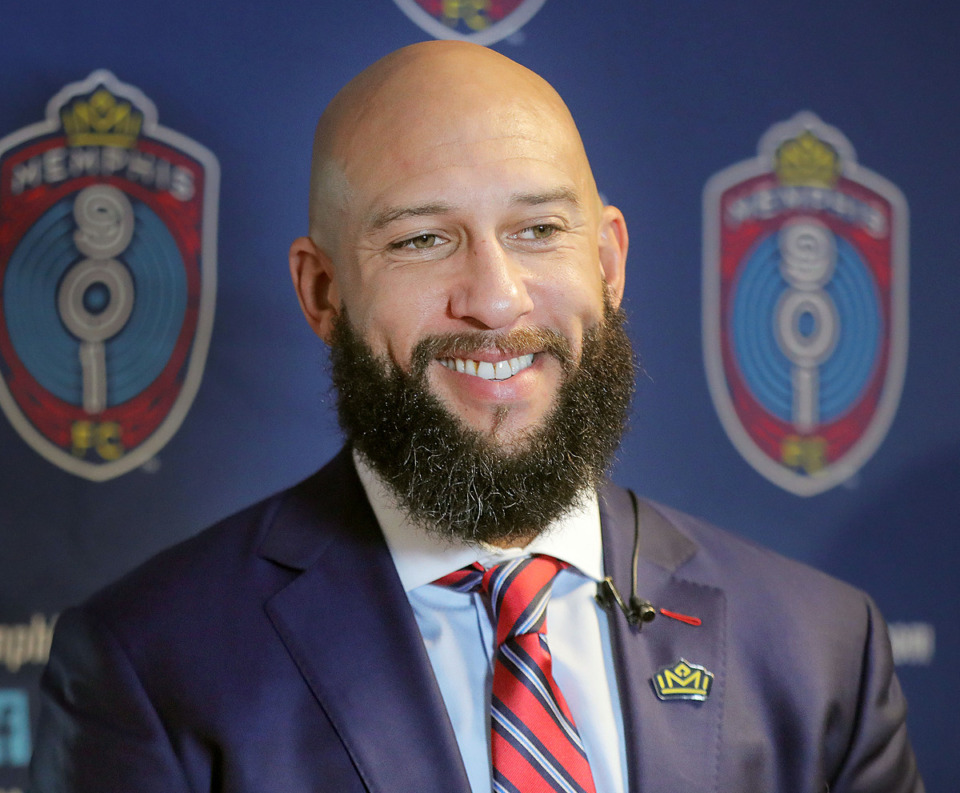 <strong>Memphis 901 announced Wednesday that they have signed&nbsp; Brecc Evans. &ldquo;We are delighted to have signed Brecc for the 2021 season,&rdquo; sporting director Tim Howard (above in file photo) said in a statement released by the club.</strong> (Patrick Lantrip/Daily Memphian file)