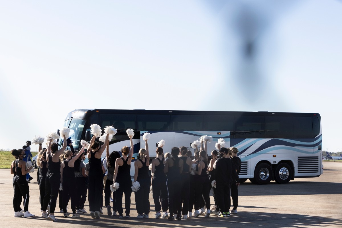 <strong>The Memphis Tigers men&rsquo;s basketball team are welcomed home after winning the NIT championship against the Mississippi State Bulldogs.</strong>&nbsp;(Brad Vest/ Special to The Daily Memphian)