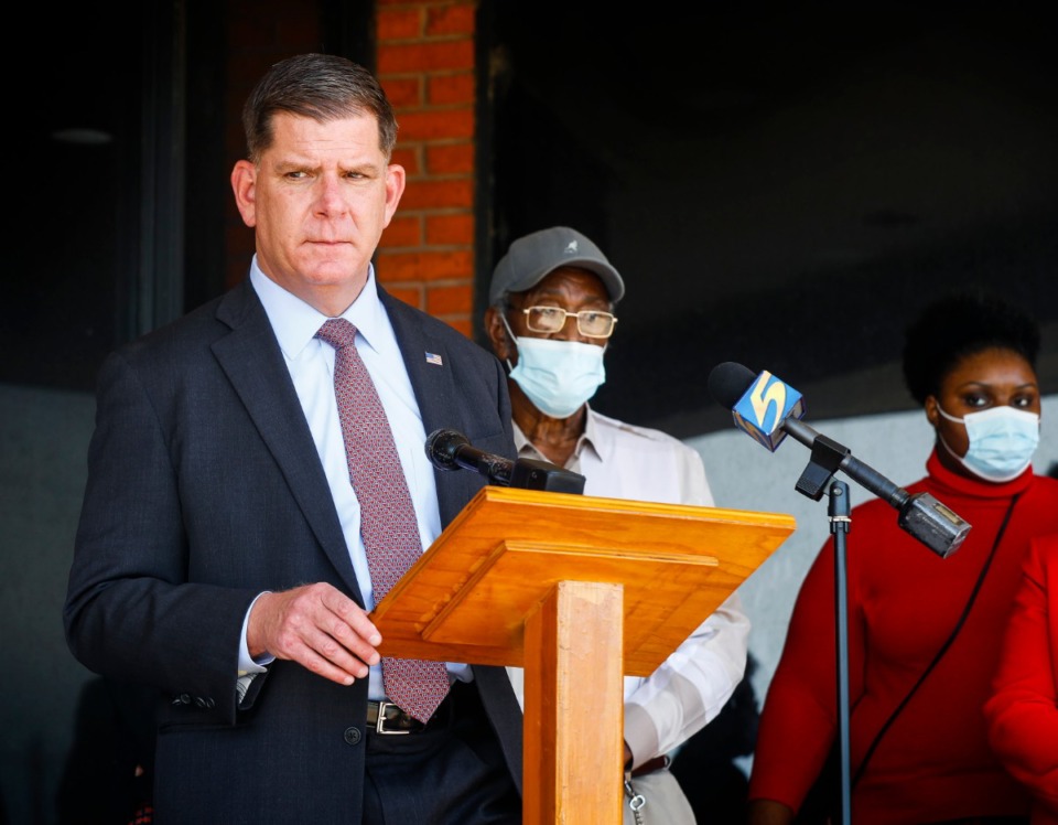 <strong>U.S. Labor Secretary Martin Walsh came to Memphis May 6 to push for passage of the American Families Act and the American Jobs Act.</strong> (Mark Weber/The Daily Memphian)