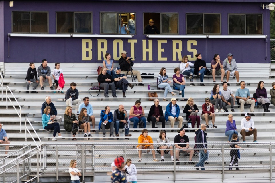 <strong>Fans watch the action during the first annual lacrosse all-star game at CBHS May 18.</strong> (Brad Vest/Special to The Daily Memphian