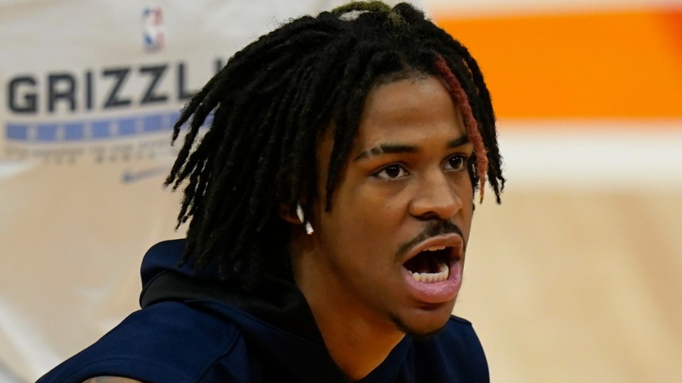 <strong>Grizzlies guard Ja Morant&rsquo;s 42-point performance in Game 2 of the playoff series against the Utah Jazz May 26 proved that he is, indeed, built for this. Don&rsquo;t worry, Grizz fans, he&rsquo;s not going anywhere.</strong> (Rick Bowmer/AP file)
