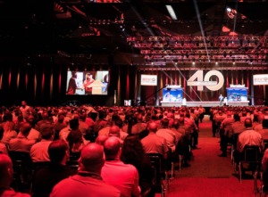 <strong>The last time AutoZone held its national sales meeting, in Memphis in September of 2019, no one even knew about COVID-19. The meeting was canceled last year. It opens this year on Sept. 27 at the newly renovated Renasant Convention Center in Downtown.</strong> (Submitted photo)