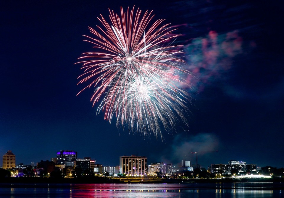 <strong>After a year off, Memphis resumed its Fourth of July celebrations July 4, 2021.</strong> (Patrick Lantrip/Daily Memphian)