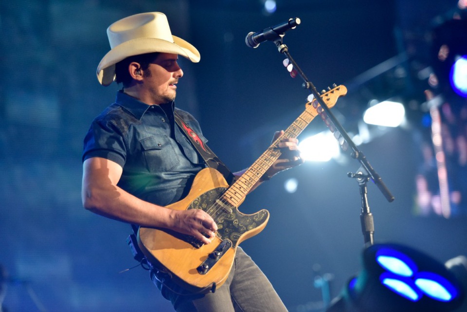 <strong>Country singer Brad Paisley, seen here in 2018, donated his time to film a video with Gov. Bill Lee pushing the new tourism promotion.</strong> (AP File)