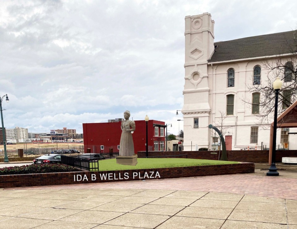 <strong>The celebration will culminate Friday, July 16, with the unveiling of Ida B. Wells Plaza at the corner of Beale and Fourth Street, which will include a statue of Wells.</strong> (Daily Memphian file)