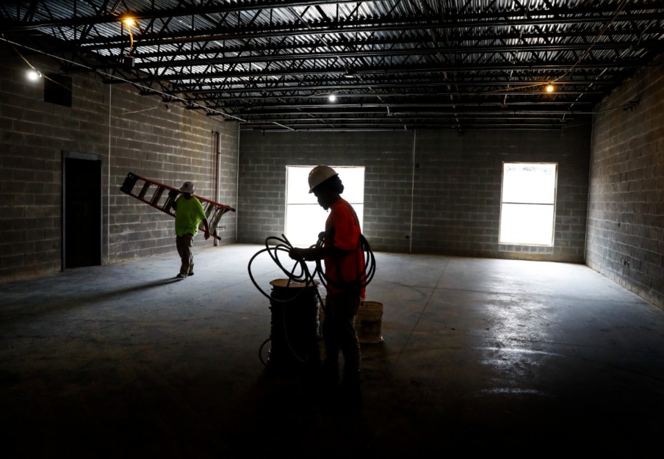 <strong>The addition is scheduled to open in the fall 2022.</strong> (Mark Weber/The Daily Memphian)