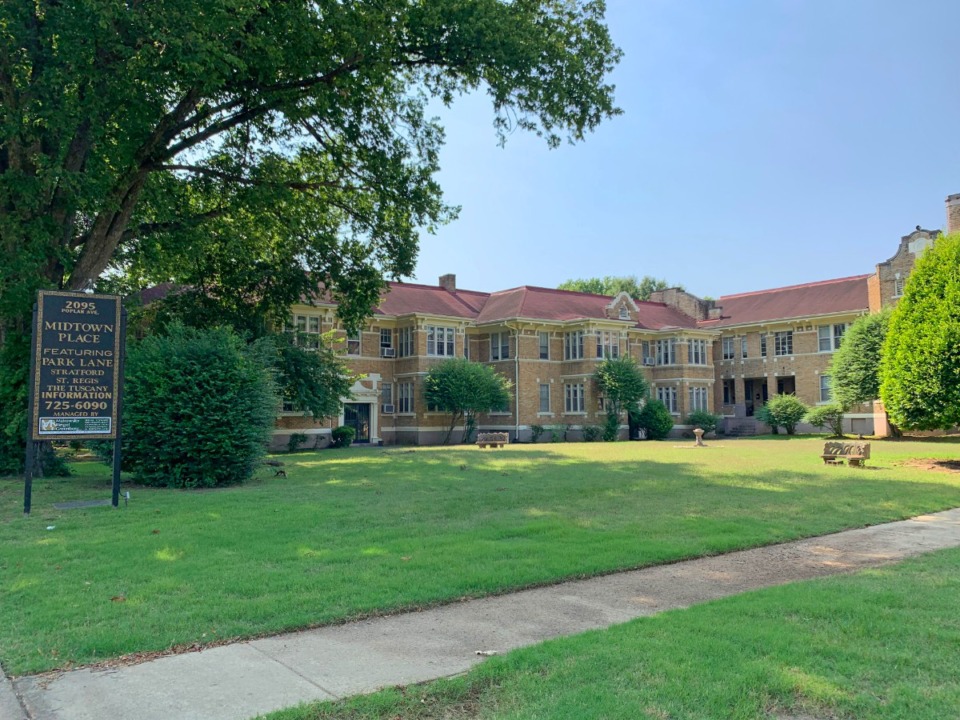 <strong>The Overton Park Court Apartments, now known as the Park Lane Apartments, have been added to the National Register of Historic Places.</strong>&nbsp;(Elle Perry/Daily Memphian)