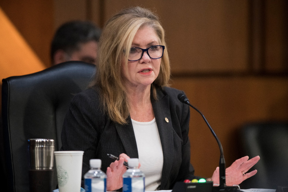 <strong>Tennessee&rsquo;s Republican U.S. Sen. Marsha Blackburn (seen in file photo) virtually attended a legislative panel Tuesday made up of GOP members and echoed similar transparency concerns.</strong> (AP Photo file)