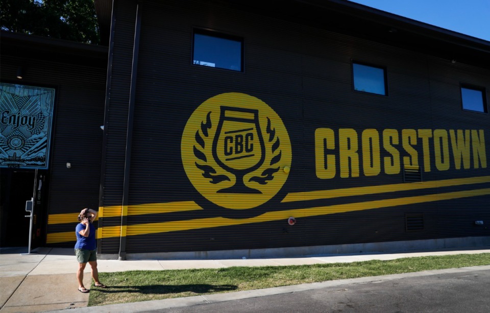 <strong>Will Goodwin and Clark Ortkiese opened Crosstown Brewing Co. in 2018.</strong> (Mark Weber/The Daily Memphian)