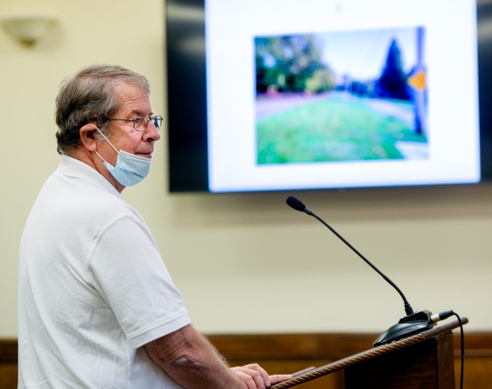 <strong>&ldquo;It&rsquo;s getting out of hand,&rdquo; Lakeland Commissioner Richard Gonzales Jr. (shown at a Sept. 17, Planning Commission meeting) said of the presence of off-road vehicles on Lakeland streets and walking trails.</strong> (Greg Campbell/Special to the Daily Memphian file)