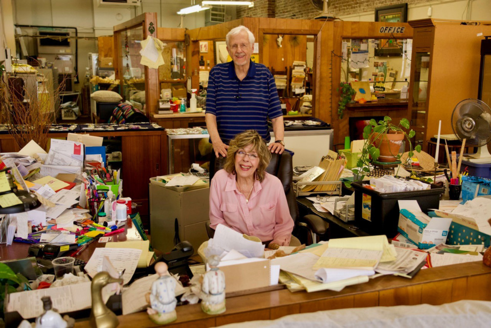 <strong>Siblings Jesse Chapman and Claire Barnett plan to retire after selling the building on South Main that houses Chapman Furniture, the business their father founded about 75 years ago.</strong> (Tom Bailey/Daily Memphian)