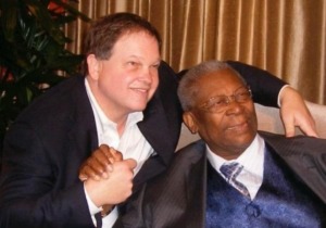 <strong>Tommy Peters (left) with B.B. King. Peters, 66, died Sept. 5 in Orlando, Florida.</strong> (Photo courtesy of the Peters family)&nbsp;