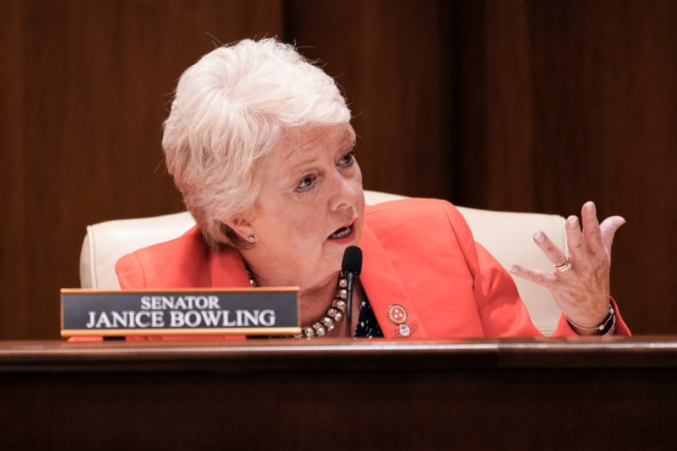 <strong>State Sen. Janice Bowling (R-Tullahoma) has joined Rep. Clay Doggett in carrying a bill that would prevent the Department of Children&rsquo;s Services (DCS) from accepting reports of child abuse, neglect or child sexual abuse that don&rsquo;t include the accuser&rsquo;s name and contact information.&nbsp;</strong>(Mark Humphrey/AP file)