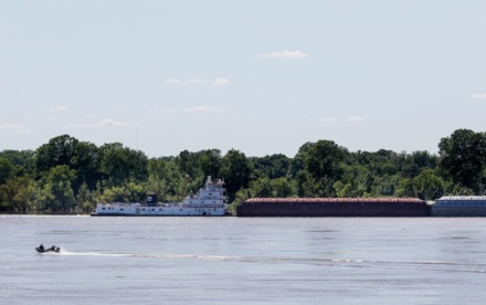 <strong>“A bezillion” gallons of water roll by Memphis every day on the Mississippi River.</strong> (Mark Weber/The Daily Memphian file)