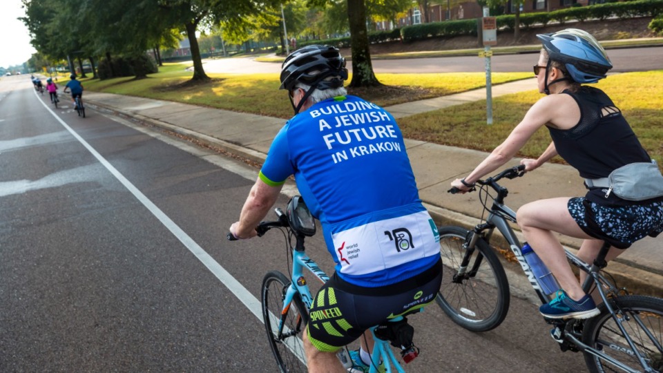 <strong>Cycling enthusiasts chose routes of various lengths for the Ride for Education fund-raiser Sunday, Oct. 24, 2021.</strong> (Ziggy Mack/Special to The Daily Memphian)