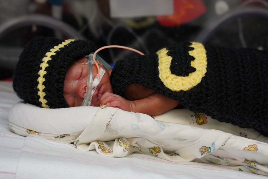 <strong>At Regional One Health, 47 costumed babies were photographed in the NICU this week.</strong> (Courtesy Regional One)