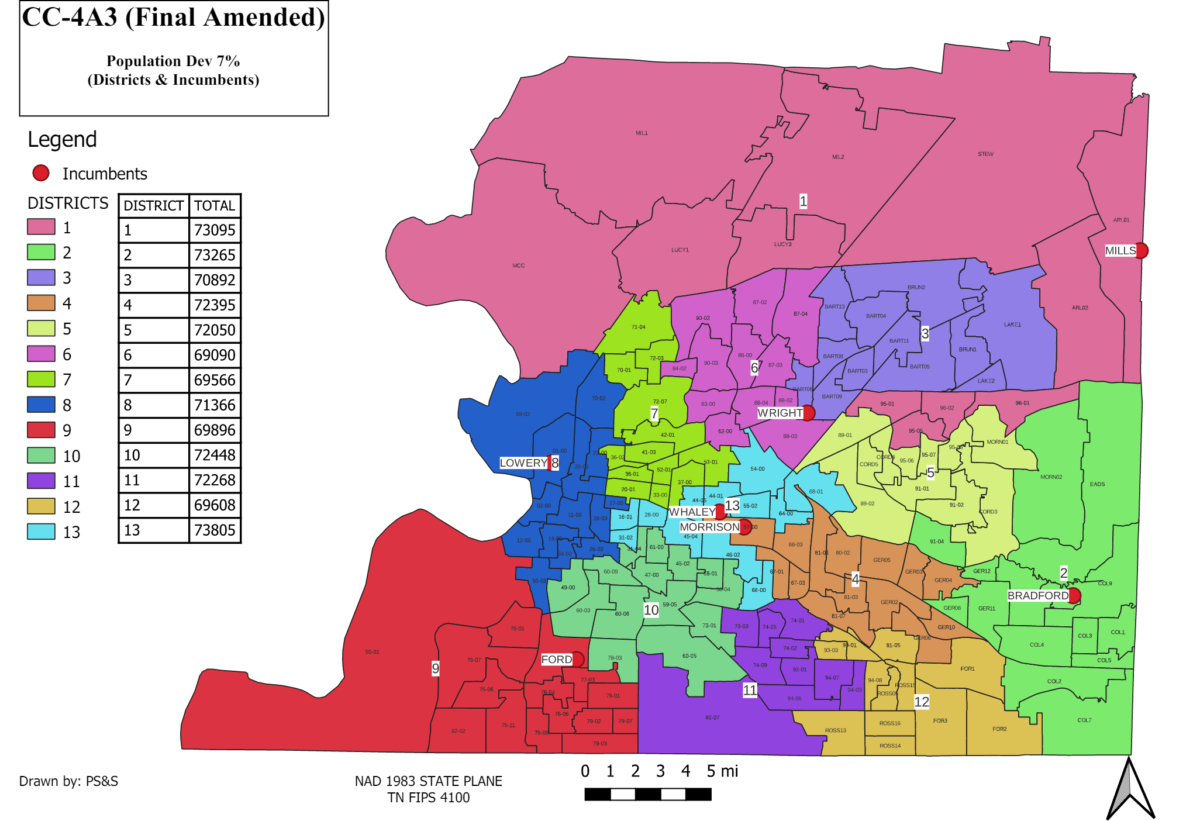 County Commission Makes Last-minute Moves, Approves Final District Map 