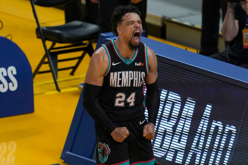<strong>Memphis Grizzlies guard/forward Dillon Brooks was upgraded to questionable and might be available for Wednesday&rsquo;s game.</strong> (AP Photo file)
