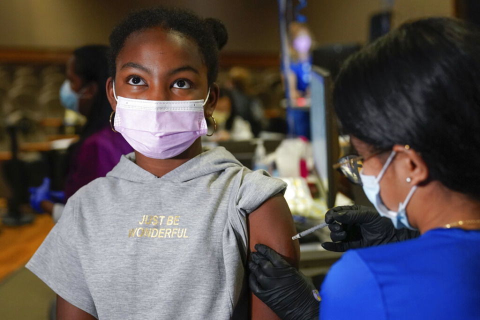 <strong>Shelby County schools will vaccinate about 1,000 of its students between the ages of 5 and 11 at the Board of Education this Friday and Saturday, according to the district.</strong> (Seth Wenig/AP file)