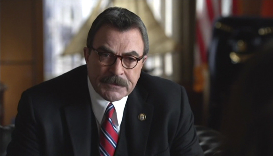 <strong>Actor Tom Selleck plays Frank Reagan in the "Blue Bloods" television series. But he&rsquo;s also known for touting reverse mortgages in commercials for American Advisors Group.</strong> (AP Photo/CBS Entertainment)