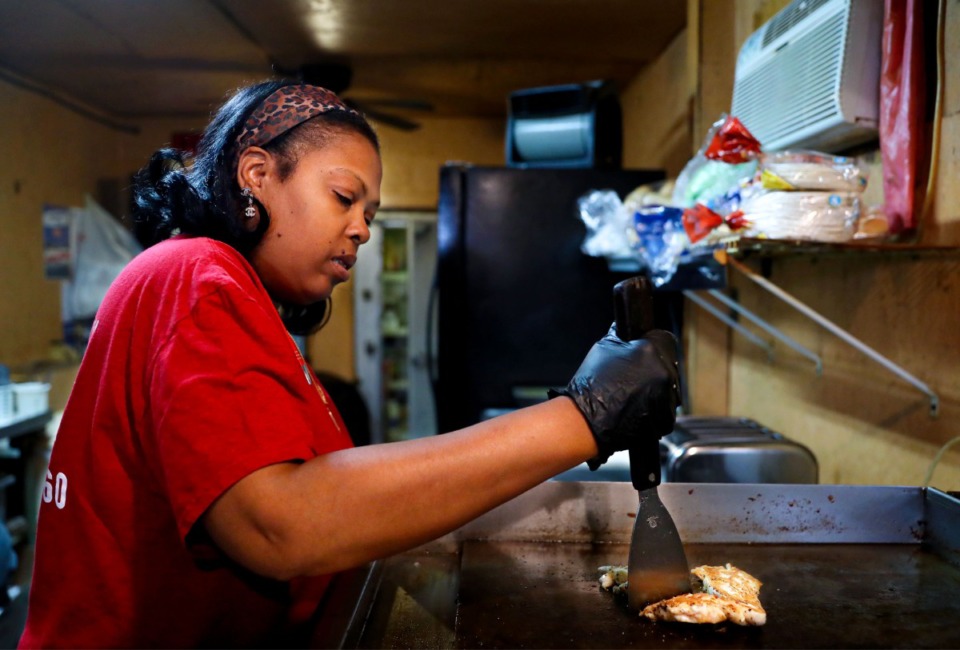 <strong>They say growth is on the way to the West Tennessee town where Lesa "Suga" Vester prepares food at her restaurant. That&rsquo;s fine, Vester said, but &ldquo;we don&rsquo;t have any complaints. Stanton has been good to us.&rdquo;</strong>&nbsp;(Patrick Lantrip/Daily Memphian)