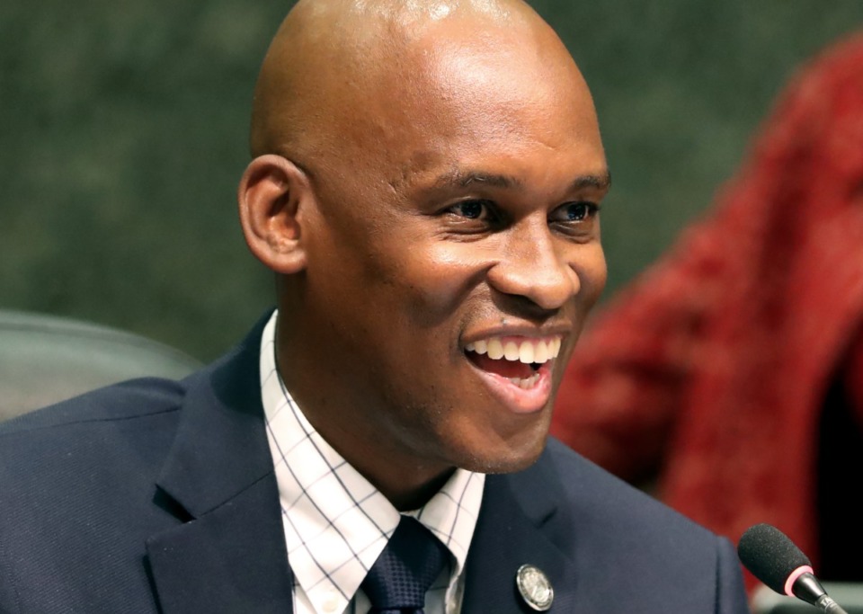 <strong>The proposed pay raise is to &ldquo;equitably compensate the commissioners coming on for the next term for the time they will put into this position,&rdquo; said Shelby County Commissioner Van Turner, seen here in 2018.</strong> (Daily Memphian file)