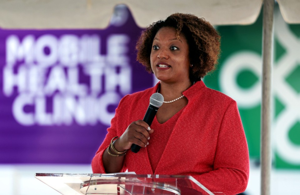 <strong>Shelby County Health Director Dr. Michelle Taylor (in a file photo) announced Saturday, Dec. 11 the first two cases of Omicron variant of COVID-19 have been ID&rsquo;d in Memphis.</strong> (Patrick Lantrip/Daily Memphian)