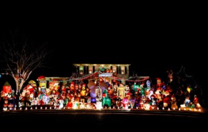 <strong>Christmas decorations at 8925 Cedar Reach Cove on Tuesday, Dec. 7, 2021.</strong> (Mark Weber/The Daily Memphian)