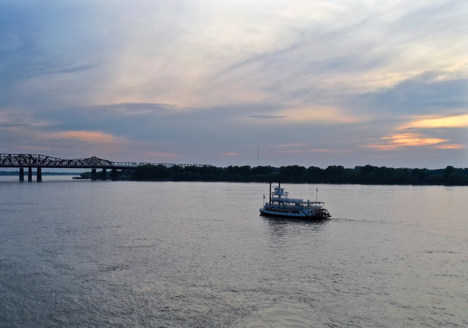 <strong>The idea of turning the Memphis harbor into a lake would not close off the entire harbor to a connection with the Mississippi River.</strong> (Daily Memphian file)