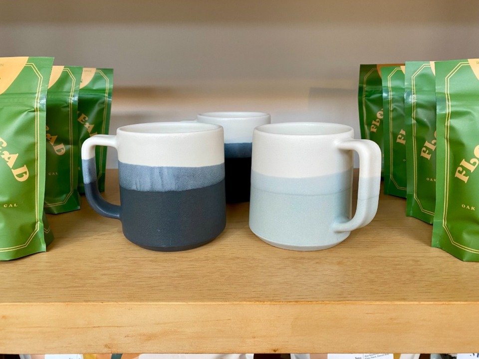 <strong>Danish-style coffee mugs at Paper &amp; Clay.</strong> (Chris Herrington/Daily Memphian)
