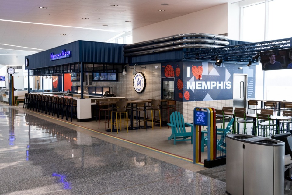 <strong>The concourse includes a restaurant concept from Memphis Made Brewing Co.&nbsp;</strong>(Brad Vest/ Special to The Daily Memphian)