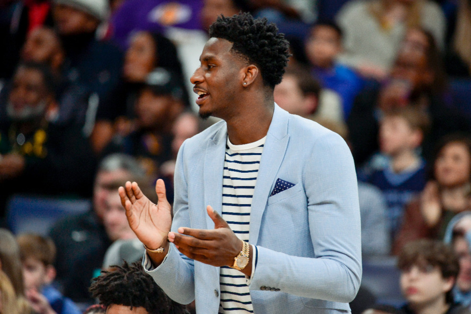 <strong>Thanks to the work of Toni Lowe, Memphis Grizzlies forward Jaren Jackson Jr. has become known around the NBA for his fashionable looks. </strong>(AP Photo/Brandon Dill)