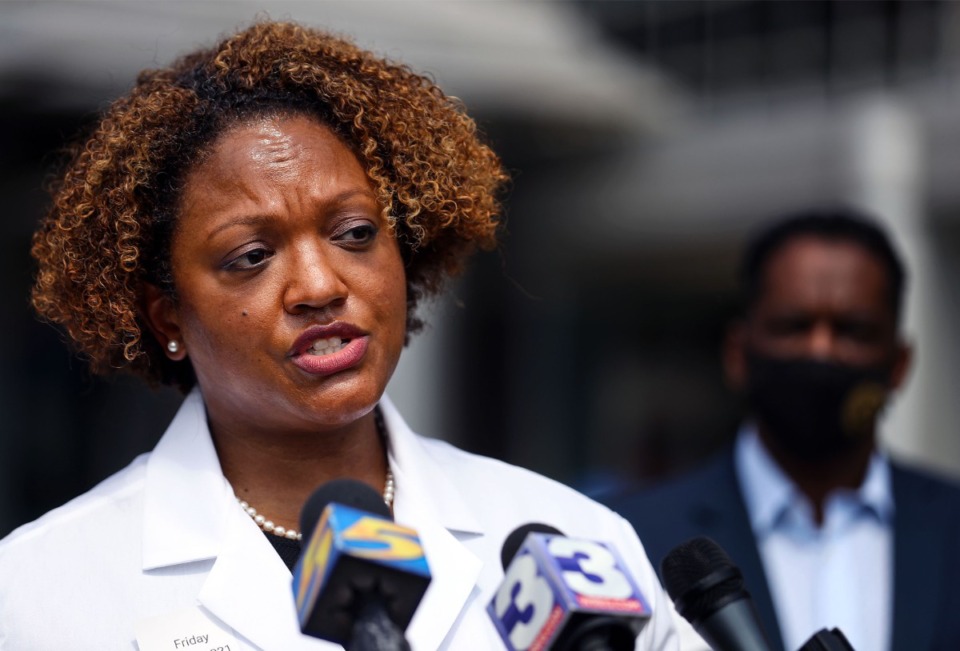 <strong>Dr. Michelle Taylor (in a file photo) said, &ldquo;Our emergency rooms are stressed and our hospitals are short staffed from the Delta surge.&rdquo;</strong> (Patrick Lantrip/Daily Memphian)