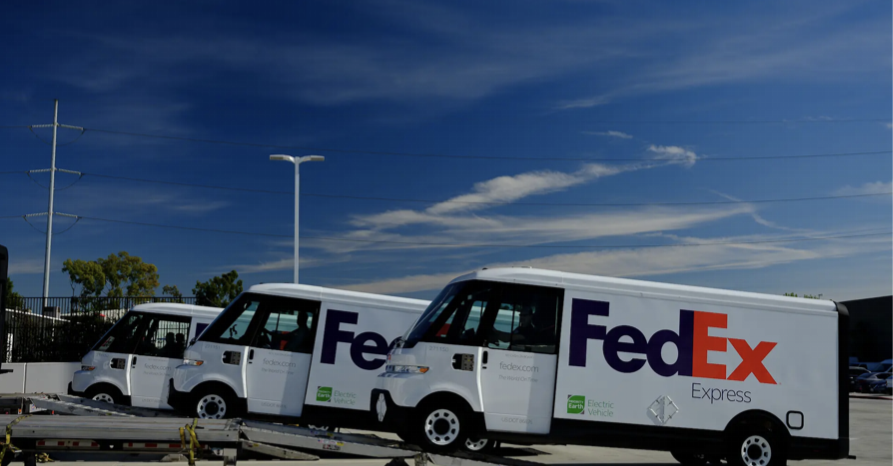 <strong>In December 2021, FedEx received BrightDrop&rsquo;s first shipments of the EV600,&nbsp;the new business&rsquo;&nbsp;electric Light Commercial Vehicles (eLCVs).</strong> (Courtesy BrightDrop)