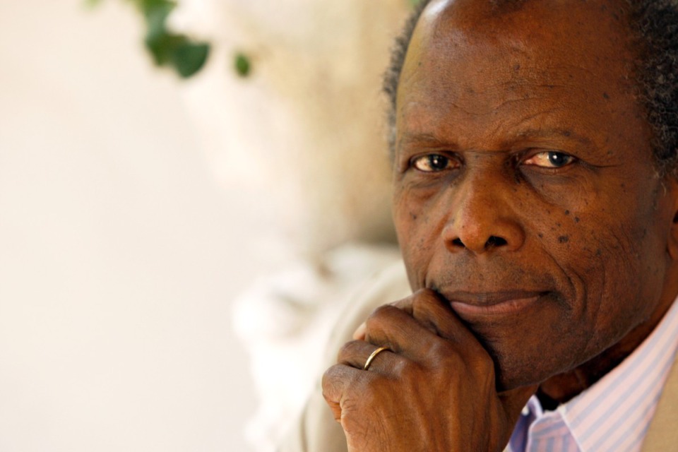 <strong>Sidney Poitier, the groundbreaking actor and enduring inspiration who transformed how Black people were portrayed on screen, became the first Black actor to win an Academy Award for best lead performance and the first Black person to be a top box-office draw.</strong> (Matt Sayles/Associated Press file)