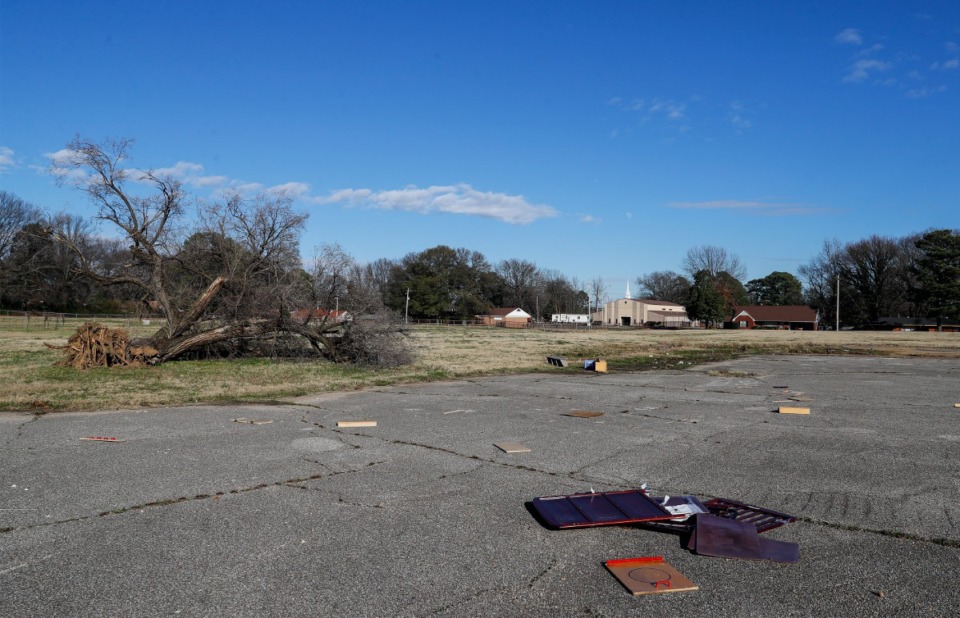 <strong>South Memphis Renewal Community Development Corporation is planning to build a 42-lot subdivision at the site of the defunct Graceland Elementary School.</strong> (Mark Weber/ The Daily Memphian)