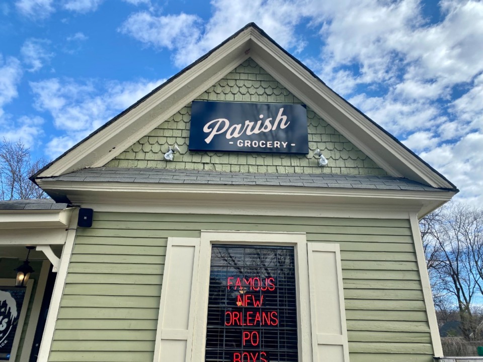 <strong>Parish Grocery inhabits a converted house, most recently the location of Elwood&rsquo;s Shells, in Cooper-Young.</strong> (Chris Herrington/The Daily Memphian)