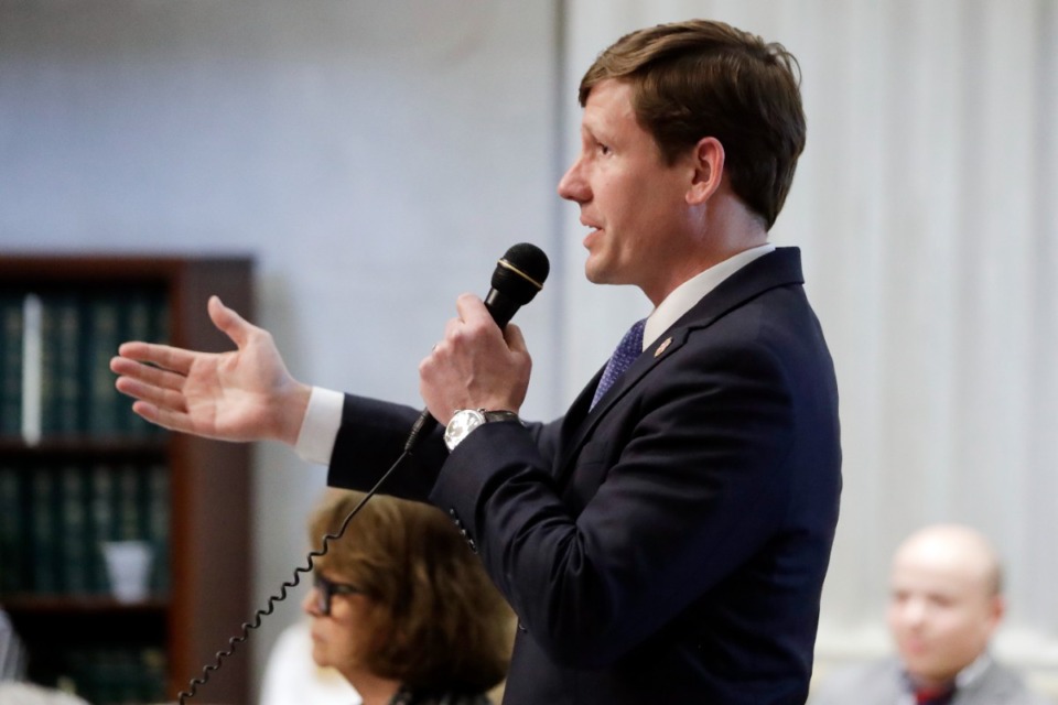 <strong>State Sen. Brian Kelsey, R-Germantown, will face a challenger in the August primary if he seeks another term in District 31 amid a federal indictment.</strong> (Mark Humphrey/Associated Press file)