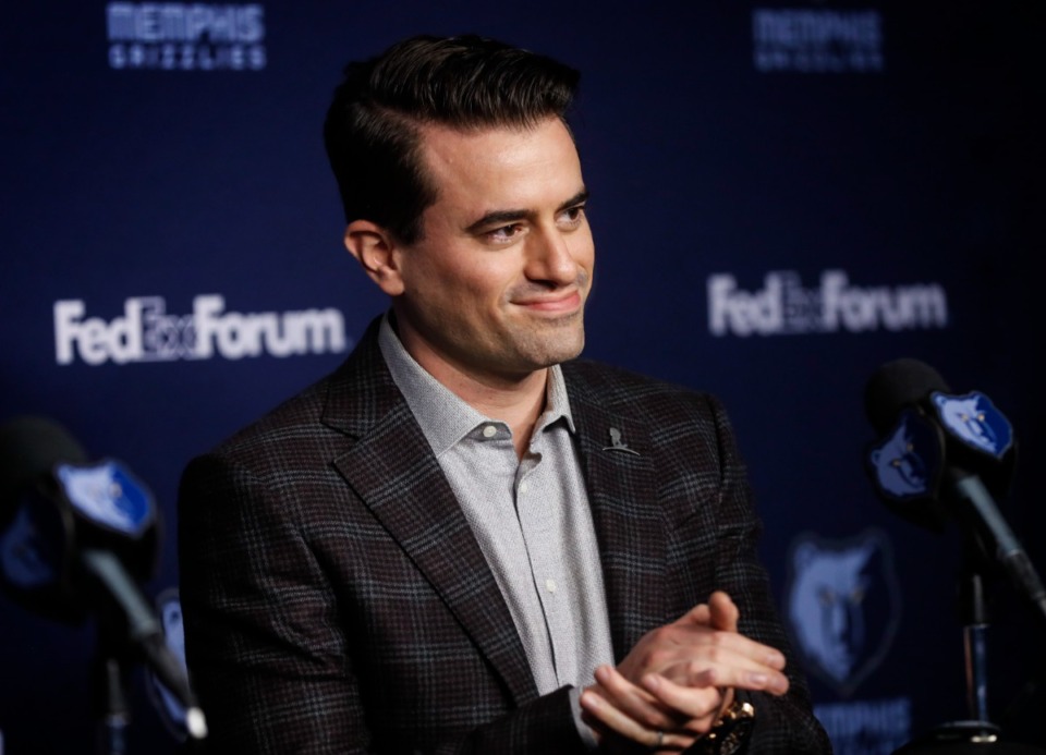 <strong>Zach Kleiman is Memphis Grizzlies general manager and executive vice president.</strong> (Mark Weber/The Daily Memphian file)