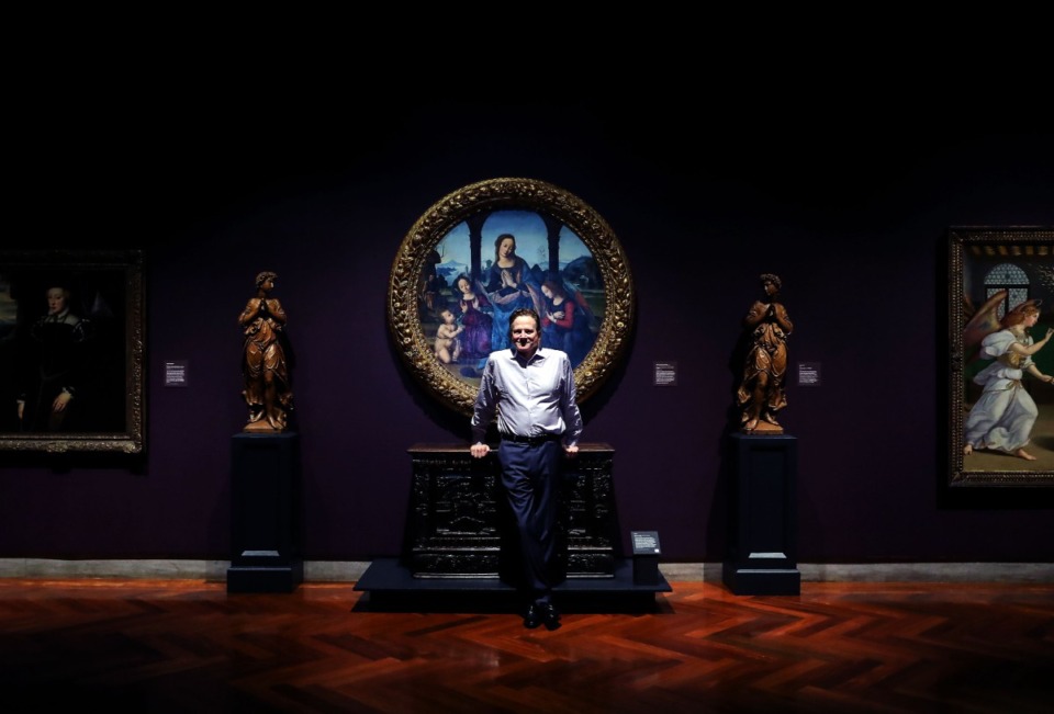 <strong>Memphis Brooks Museum of Art acting executive director Mark Resnick posed for a portrait inside the Midtown Memphis museum last June.</strong> (Patrick Lantrip/Daily Memphian file)
