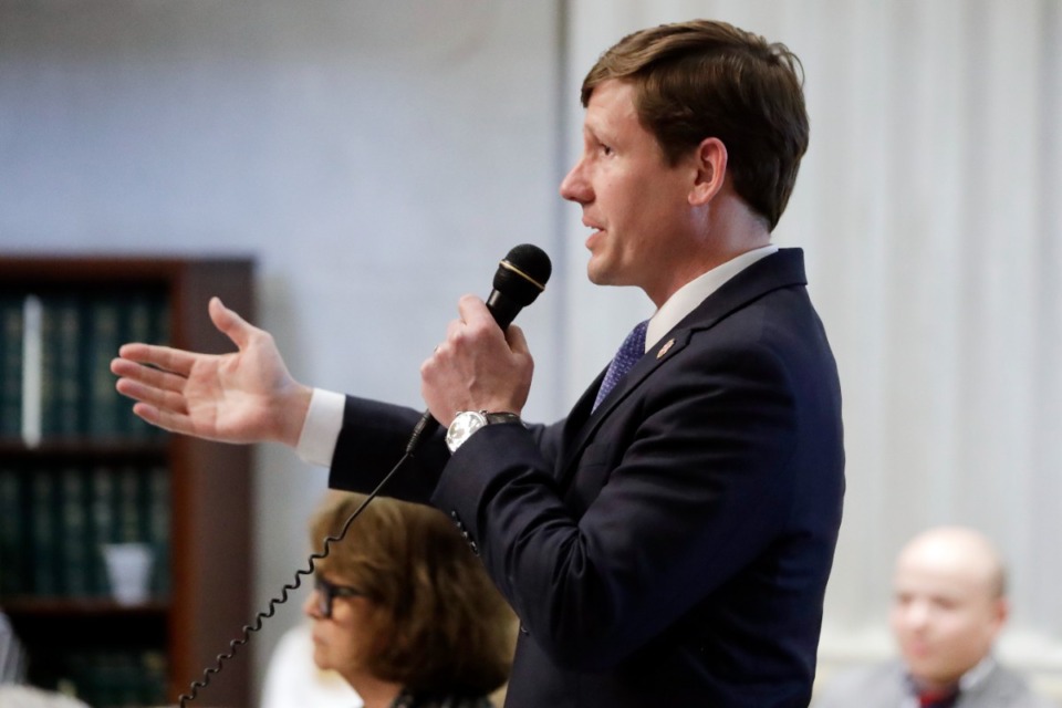 <strong>Republican State Sen. Brian Kelsey of Germantown (shown in a file photo) is awaiting trial on federal campaign finance charges with a trial date set for next year.</strong>&nbsp;(Mark Humphrey/Associated Press file)