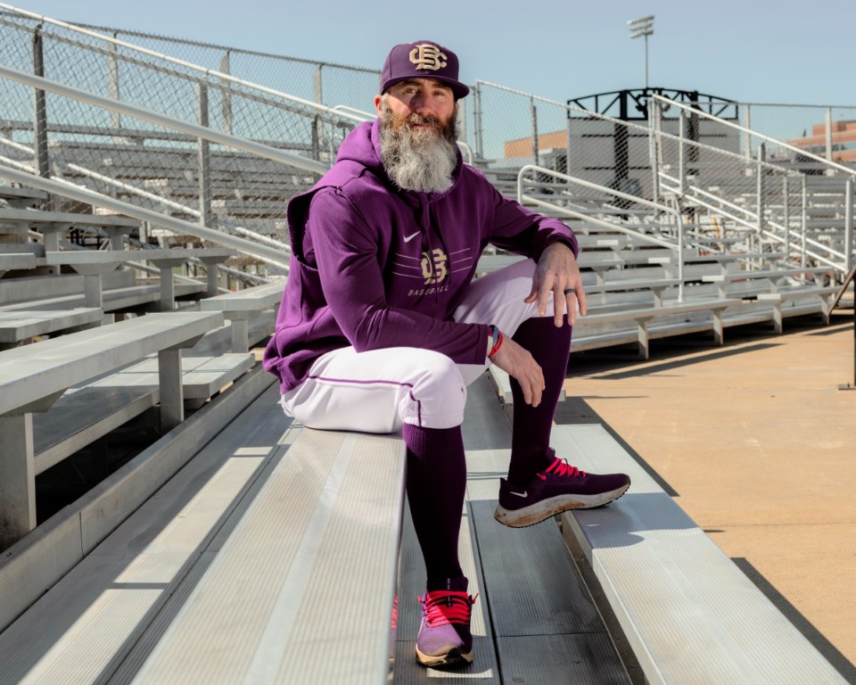 <strong>Former MLB pitcher Jason Motte is now head coach of the CBHS baseball team. Motte spent three years on the coaching staff before being promoted to head coach.</strong> (Houston Cofield/Special To The Daily Memphian)