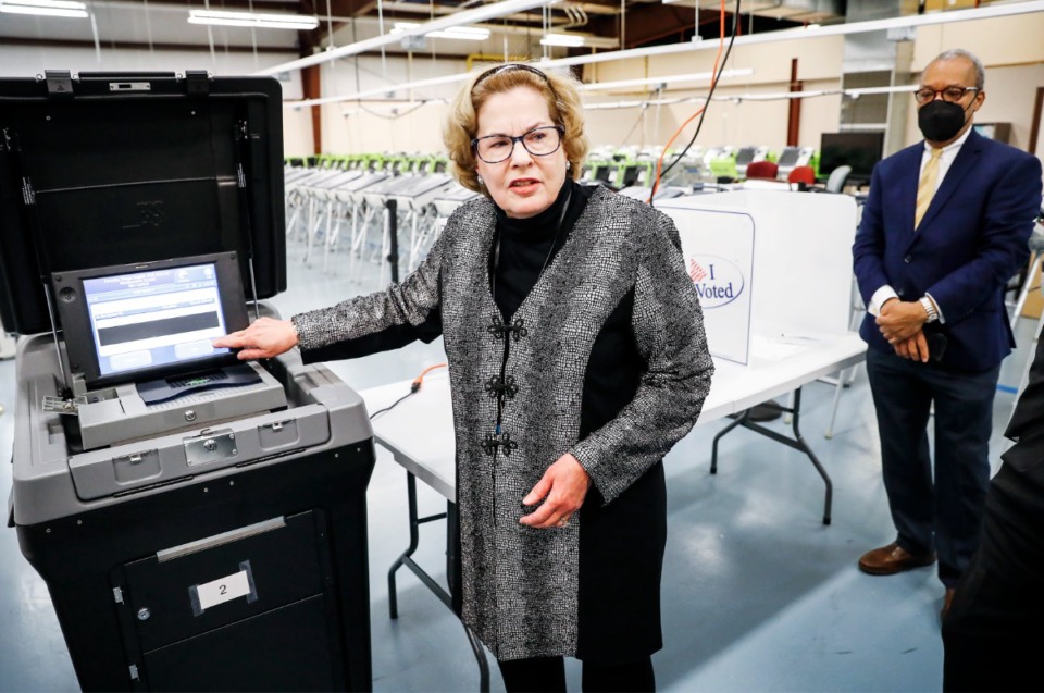<strong>Shelby County elections administrator Linda Phillips has said the one site for the opening of early voting is because of the historically low turnout for county primary elections which have never drawn a turnout &ndash; early and election day &mdash; above 18%.</strong> (Mark Weber/The Daily Memphian file)