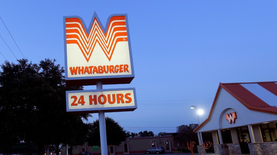 <strong>This file photo shows a Whataburger restaurant in San Antonio, Texas.</strong> (AP fille Photo/Eric Gay)