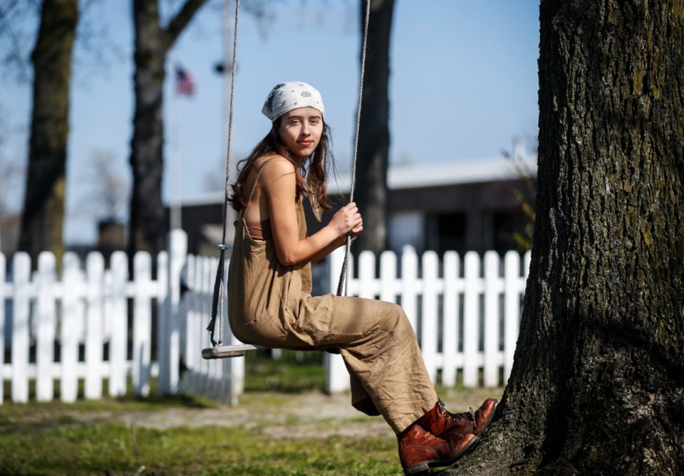 <strong>Singer Bailey Bigger at her farm in Marion, Arkansas. Bigger will host a release party for her new album on Friday, April 1, at Hernando&rsquo;s Hide-A-Way.</strong> (Mark Weber/The Daily Memphian)