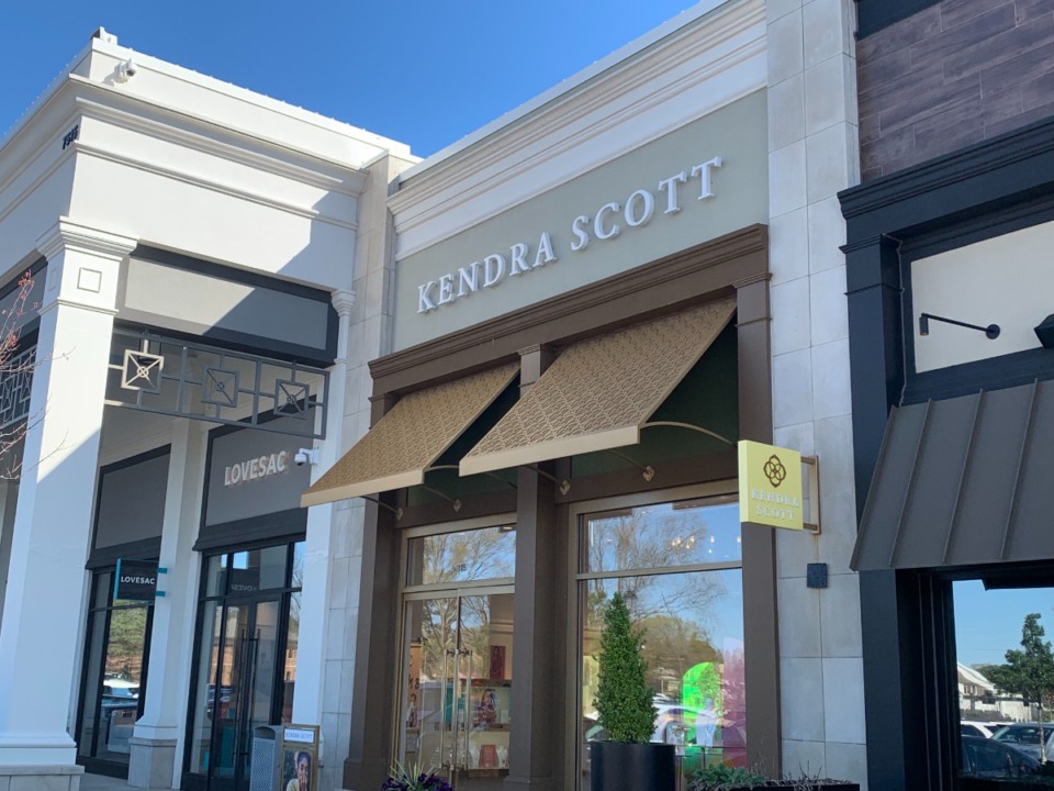 <strong>Kendra Scott and Lovesac have their only Memphis area locations at Saddle Creek. About 70% of the center's stores are unique to the market.</strong> (Abigail Warren/The Daily Memphian)