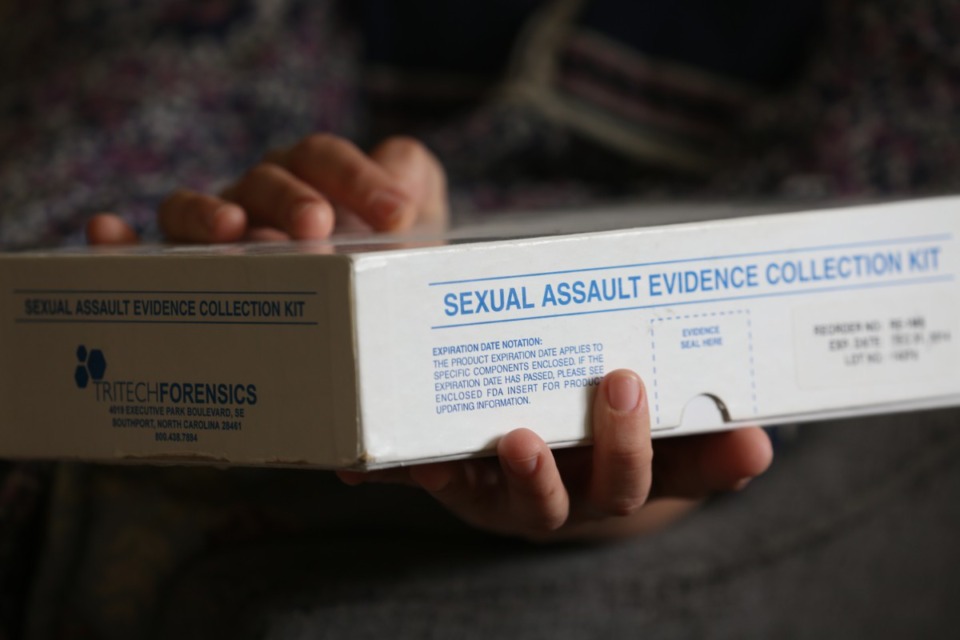 <strong>A sample rape kit; more than 12,000 rape kits went untested in Memphis over the decades.</strong> (Karen Pulfer Focht/Special to The Daily Memphian file)