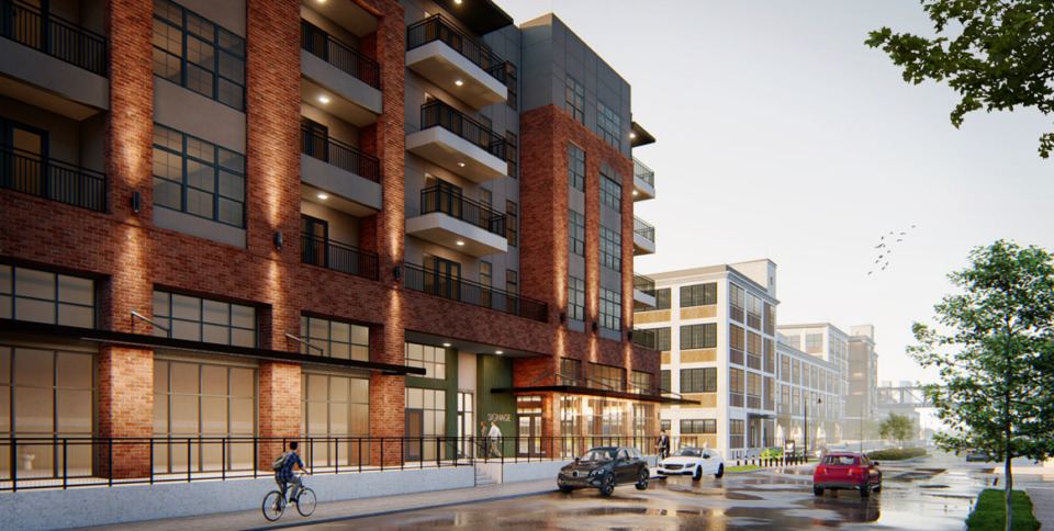 <strong>A rendering of the Conwood II development project shows what DRB member Deni Reilly calls&nbsp;</strong><span data-preserver-spaces="true"><strong>&ldquo;a nice addition to the neighborhood.&rdquo;</strong> (</span>Rendering by Fleming Architects.)