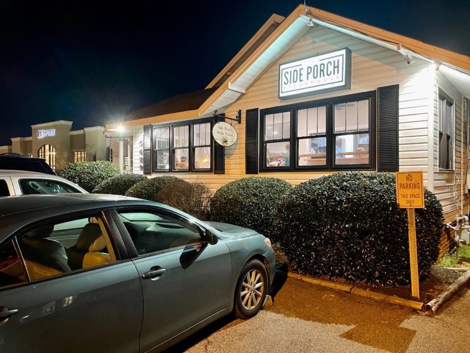 <strong>Side Porch Steakhouse in Bartlett is utilizing the threshold incentive to add a patio to their restaurant on Stage near Shelby Street. </strong>(Jennifer Biggs/The Daily Memphian file)