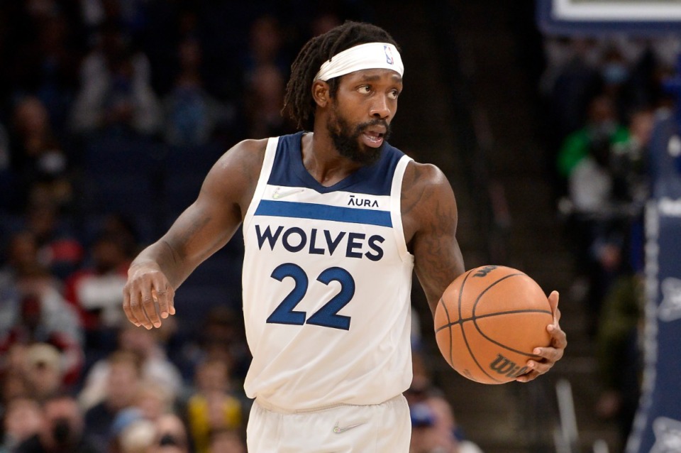 <strong>Timberwolves guard Patrick Beverley (22) brings the ball upcourt against the Grizzlies on Jan. 13. Despite all the press attention, he isn&rsquo;t one of Minnesota&rsquo;s three best players.</strong> (Brandon Dill/AP file)